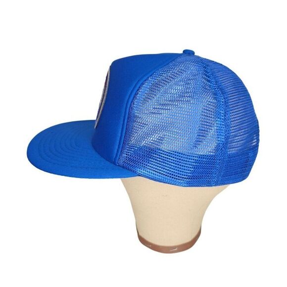 Vintage AGM-88A Harm Missile Trucker Hat Mens One Size Blue Snapback Cap - Picture 3 of 7